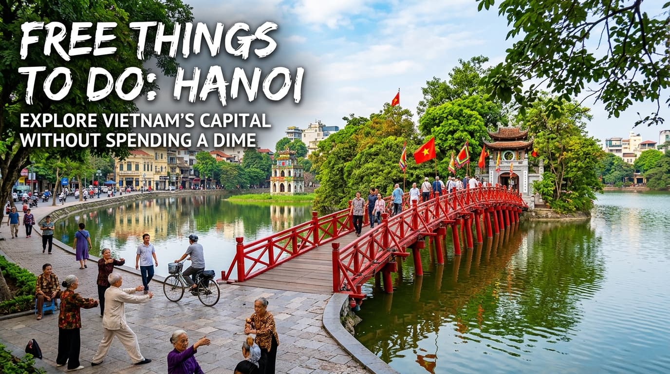 Free Things to Do in Hanoi (No Entry Fee Needed)
