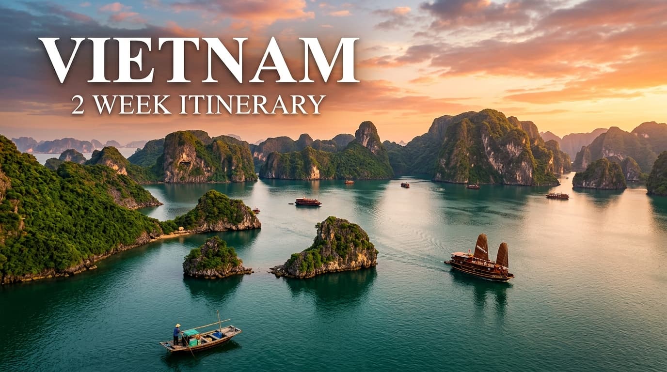 Vietnam in 2 Weeks: The Perfect North-to-South Itinerary