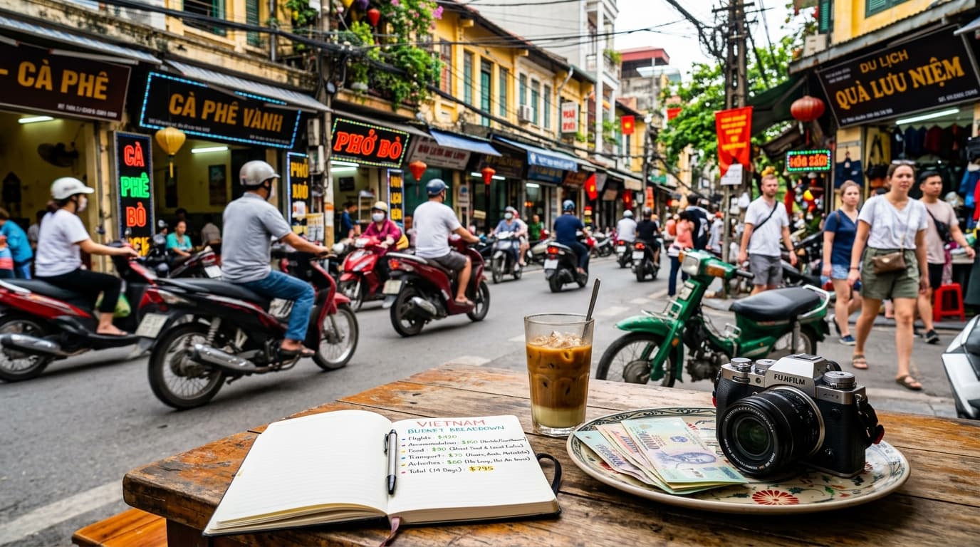 Vietnam Travel Costs: Detailed Daily Budget Breakdown for 2026